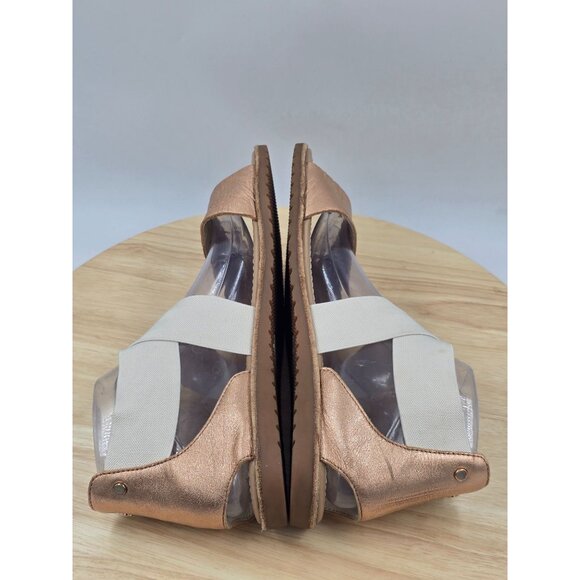 Sorel Ella Leather Womens Slingback Flat Sandals NL2890-120  sz 9.5 - Picture 5 of 8